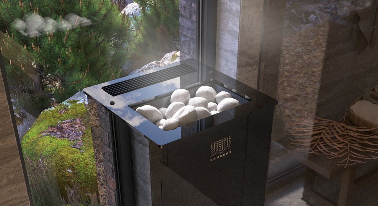 Электрическая печь для бани и сауны Sangens W30G Электрическая печь для бани и сауны Sangens W30G