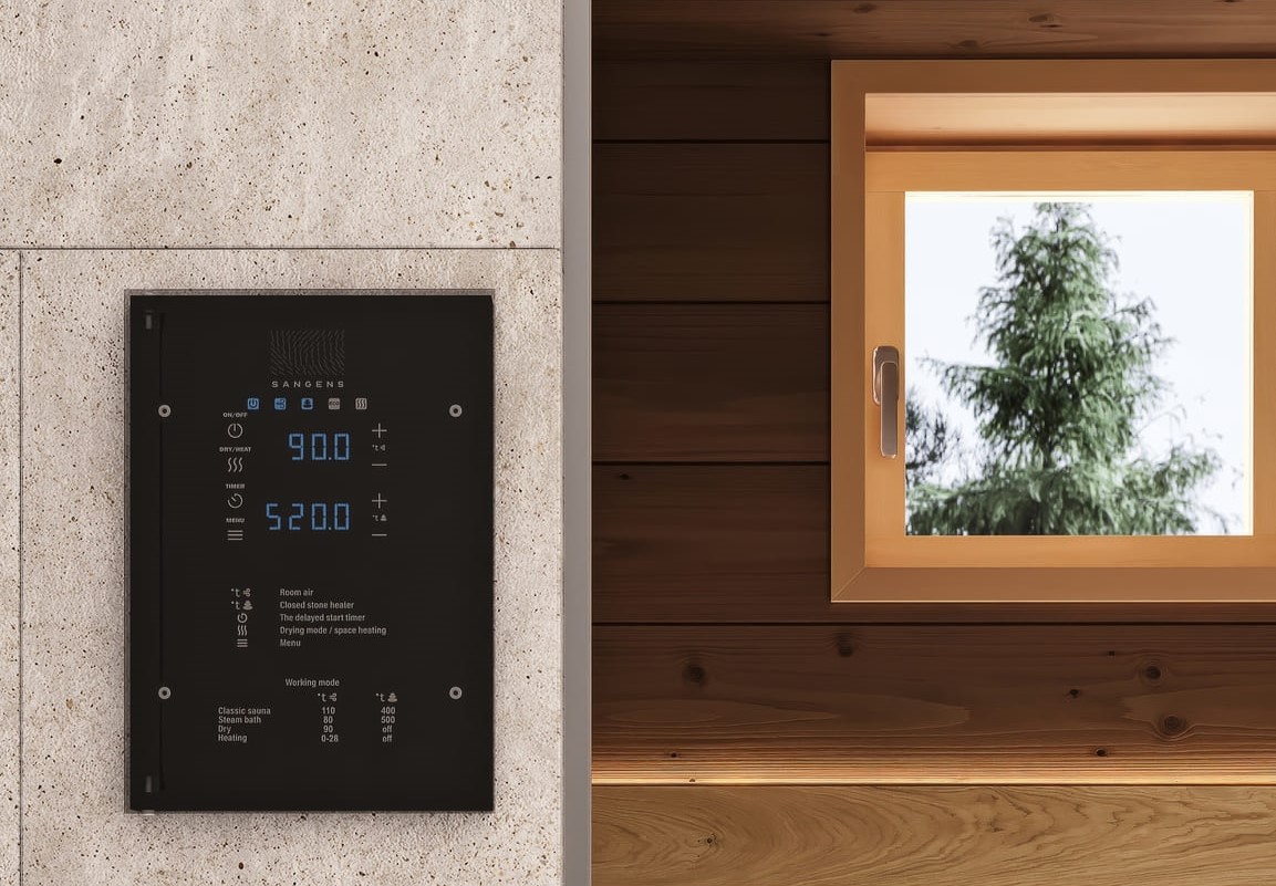 Блок управления для бани и сауны Sangens Block W15-18