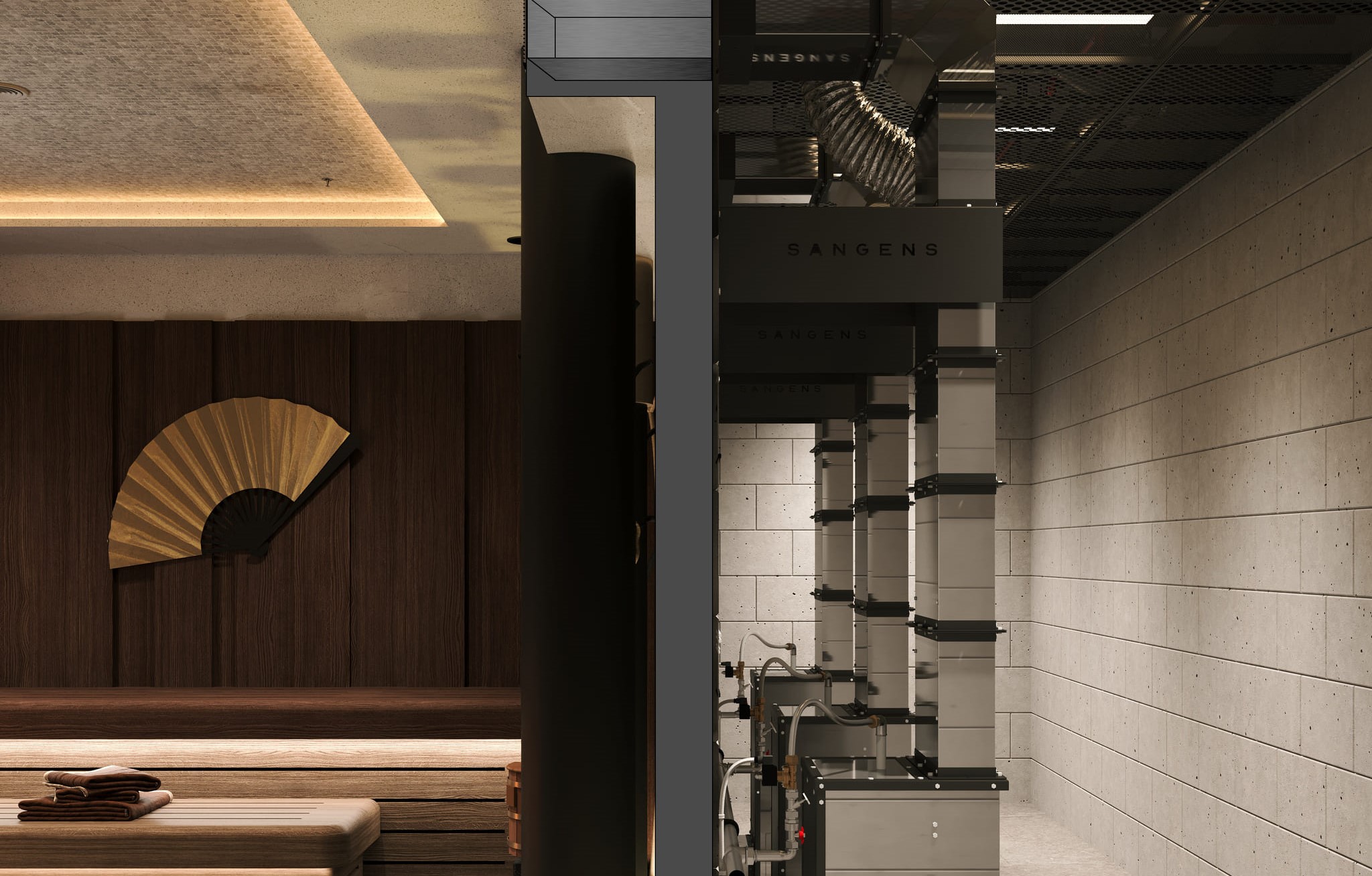 Система интеграции для бани и сауны Sangens Spa System X3 Система интеграции для бани и сауны Sangens Spa System X3